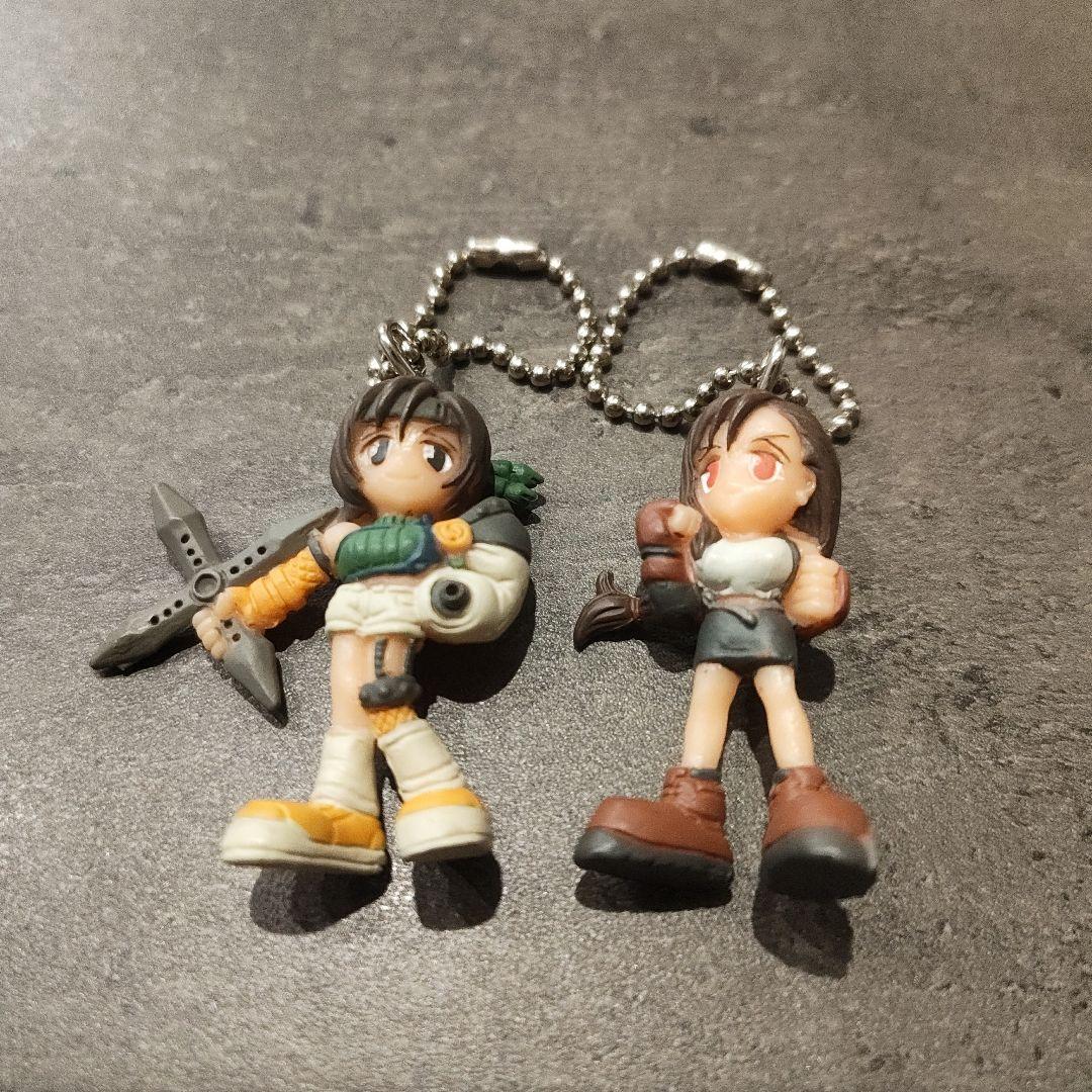 FF7 エフエフスイング　キーホルダーまとめ　クラウド　ティファ　エアリス