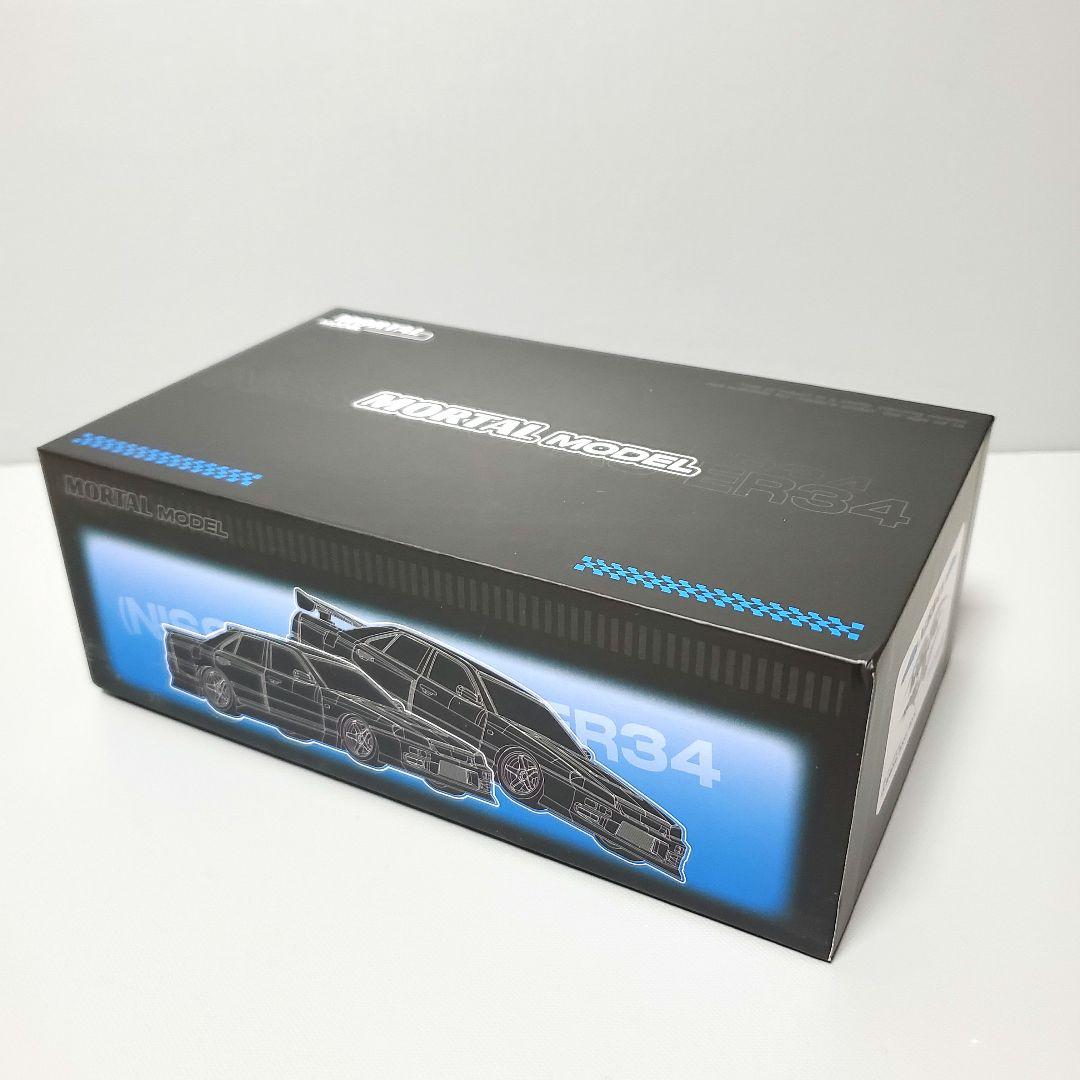 ミニカー Mortal 1/64 Blitz D1 Nissan Skyline ER34