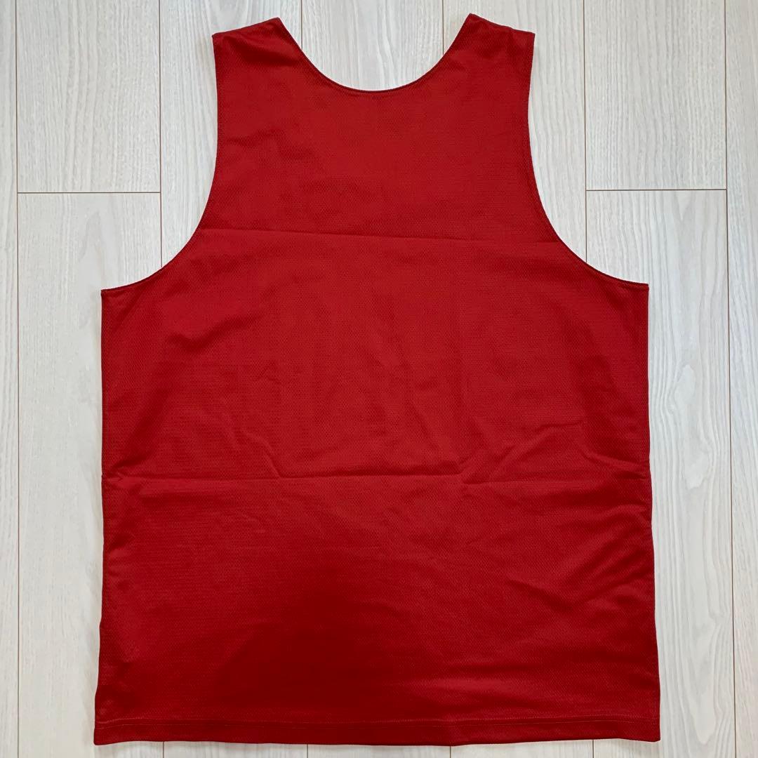B系 ストリート ナイキ バスケ リバーシブル タンクトップ ノースリーブ 刺繍