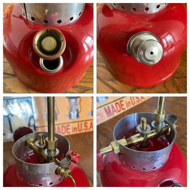 【整備済】 コールマン 200A パテペン パイレックス 1970年3月製