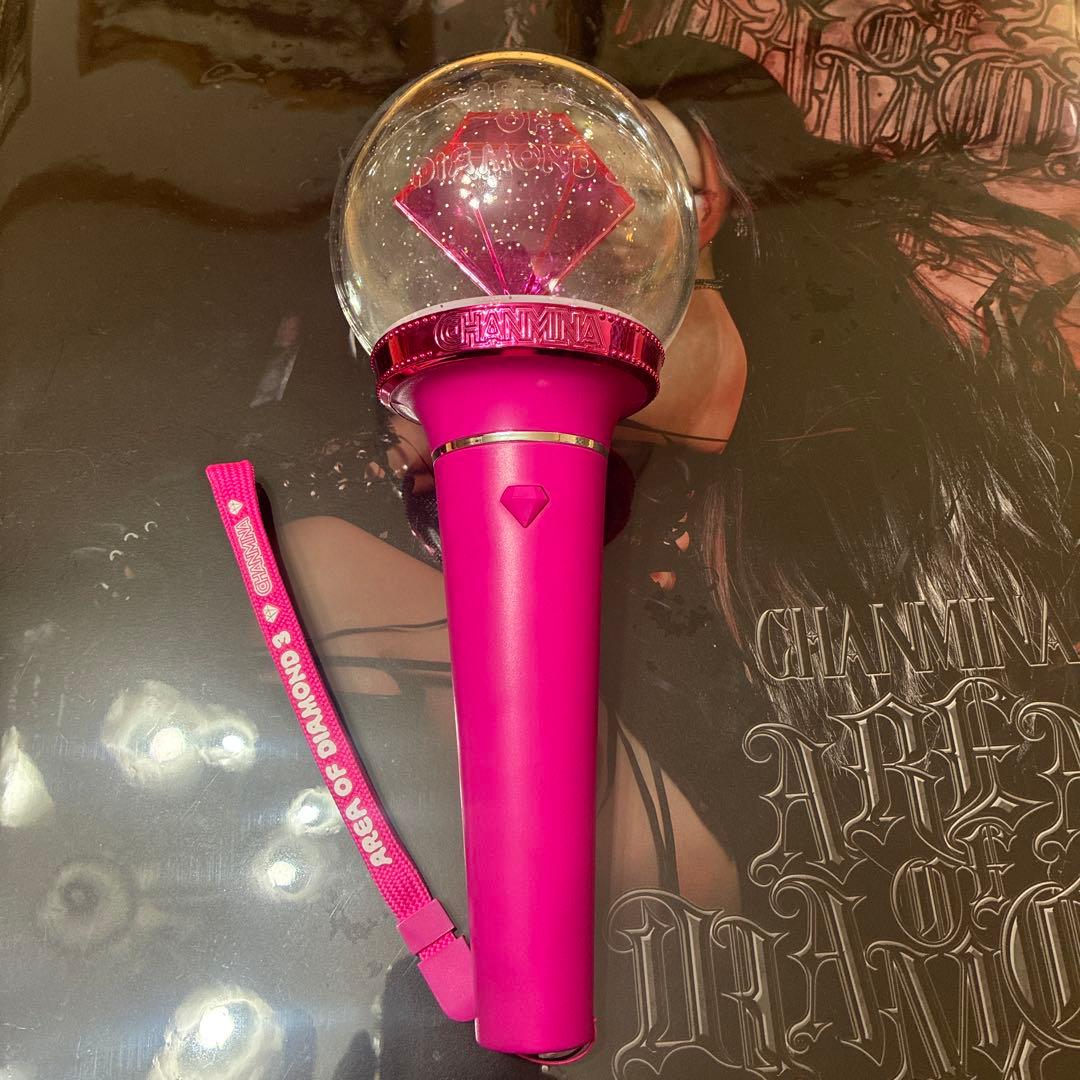 ちゃんみなAREA OF DIAMOND4ダイアモンド席 特典品、ペンライト2個