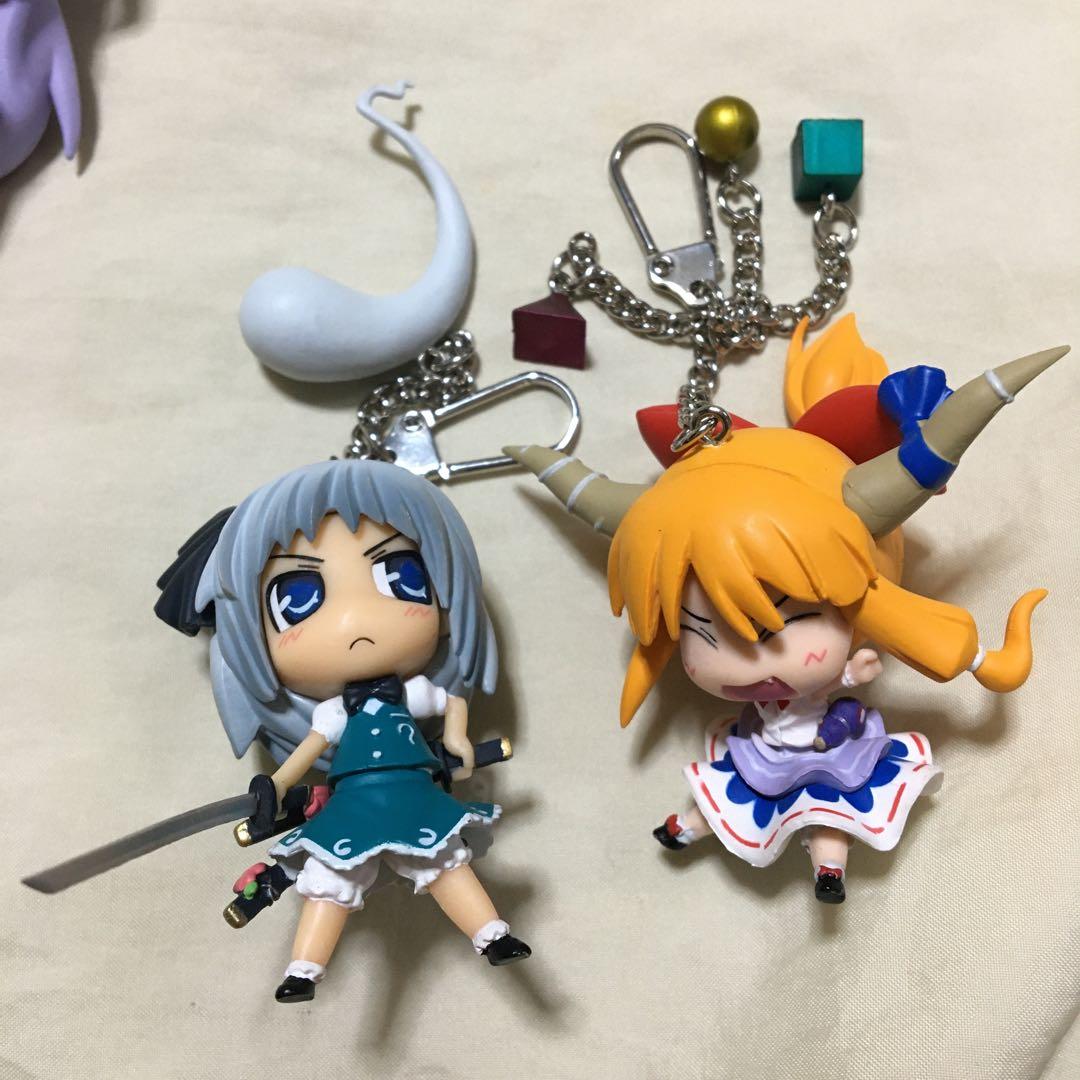 送料込み　東方project 東方　キーチェーン　フィギュア　グッズ　セット　9