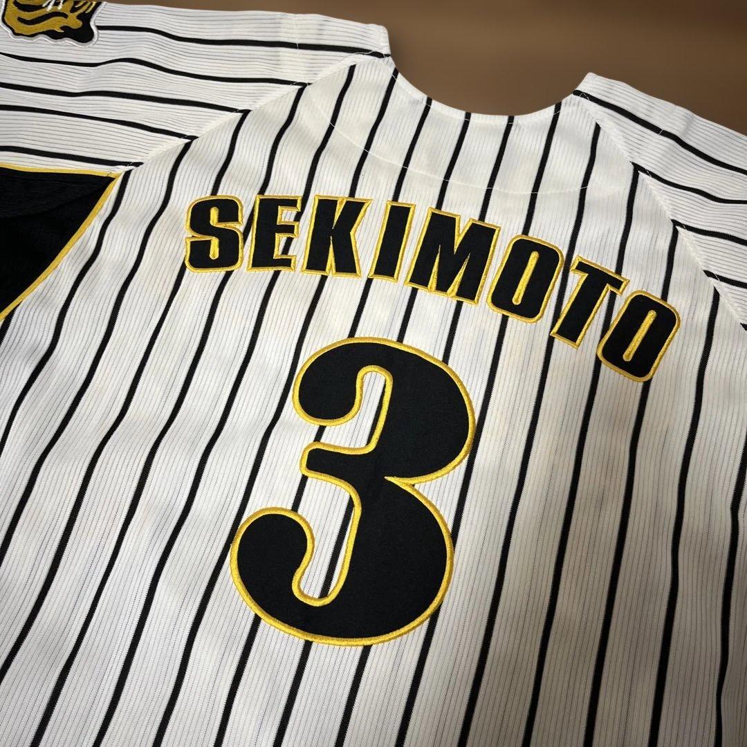 阪神タイガース関本賢太郎　ユニフォームL Lサイズ　直筆サイン入りキャップセット
