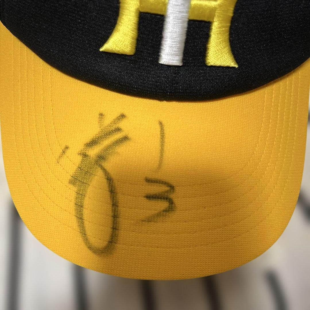 阪神タイガース関本賢太郎　ユニフォームL Lサイズ　直筆サイン入りキャップセット