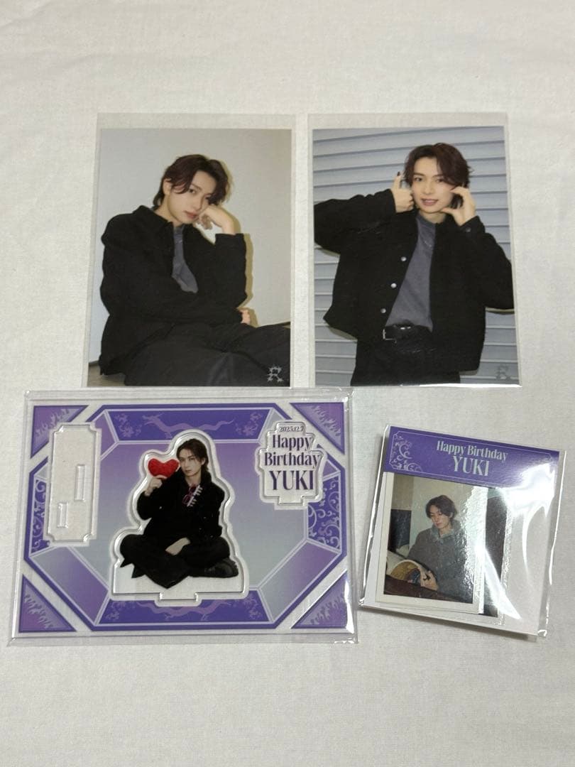 【新品未開封】冨田侑暉✴︎birthdayグッズ✴︎ギラりトレカセット