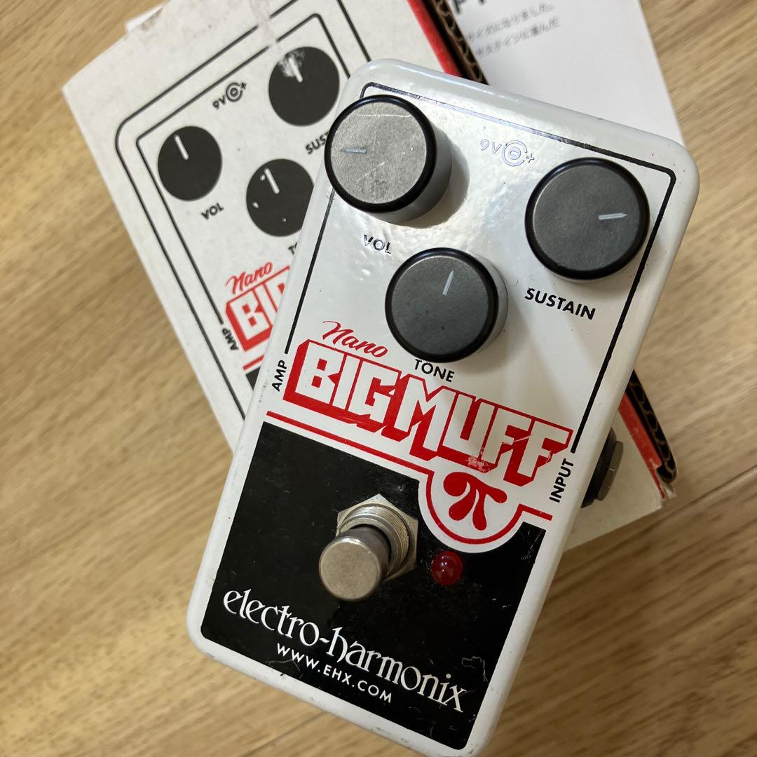 付属品完備NANO BIG MUFF electro harmonixビッグマフ