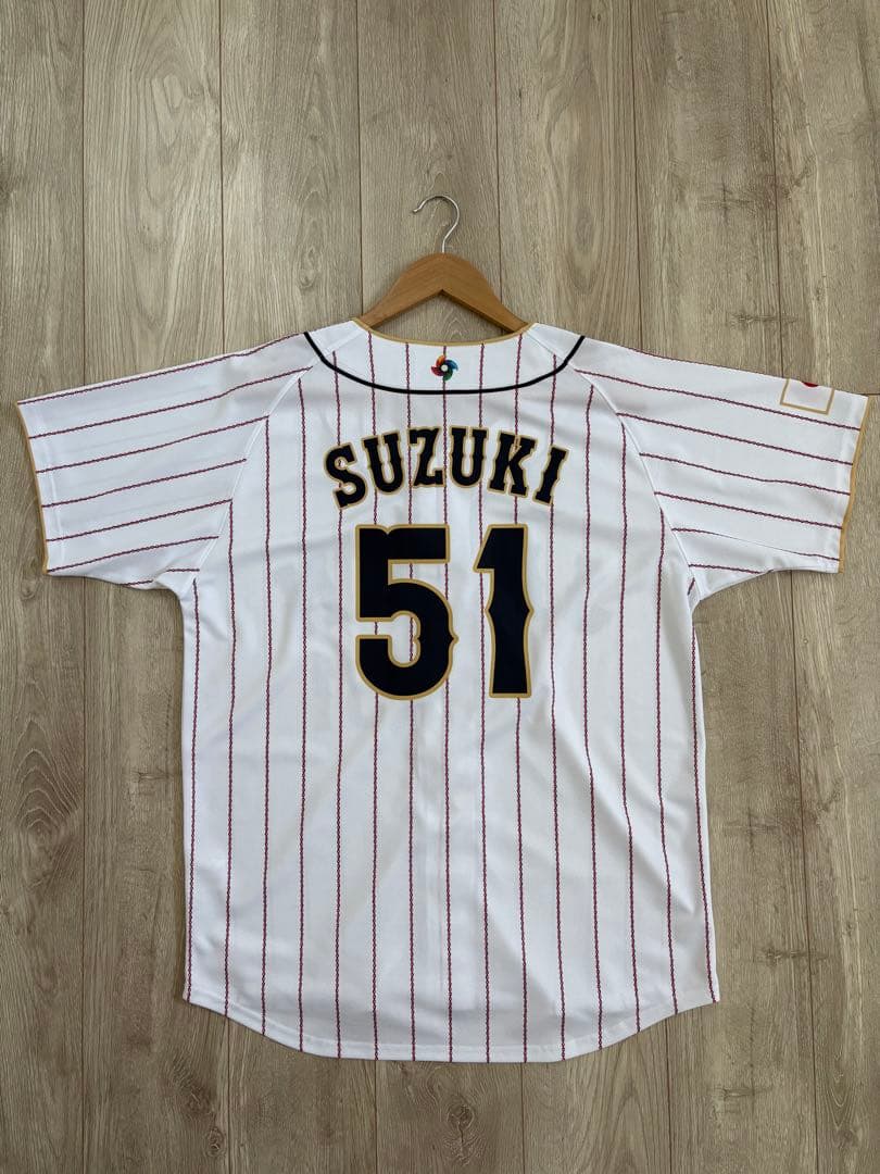 WBC2023 侍ジャパン プリントユニフォーム 鈴木誠也 背番号51 Fサイズ
