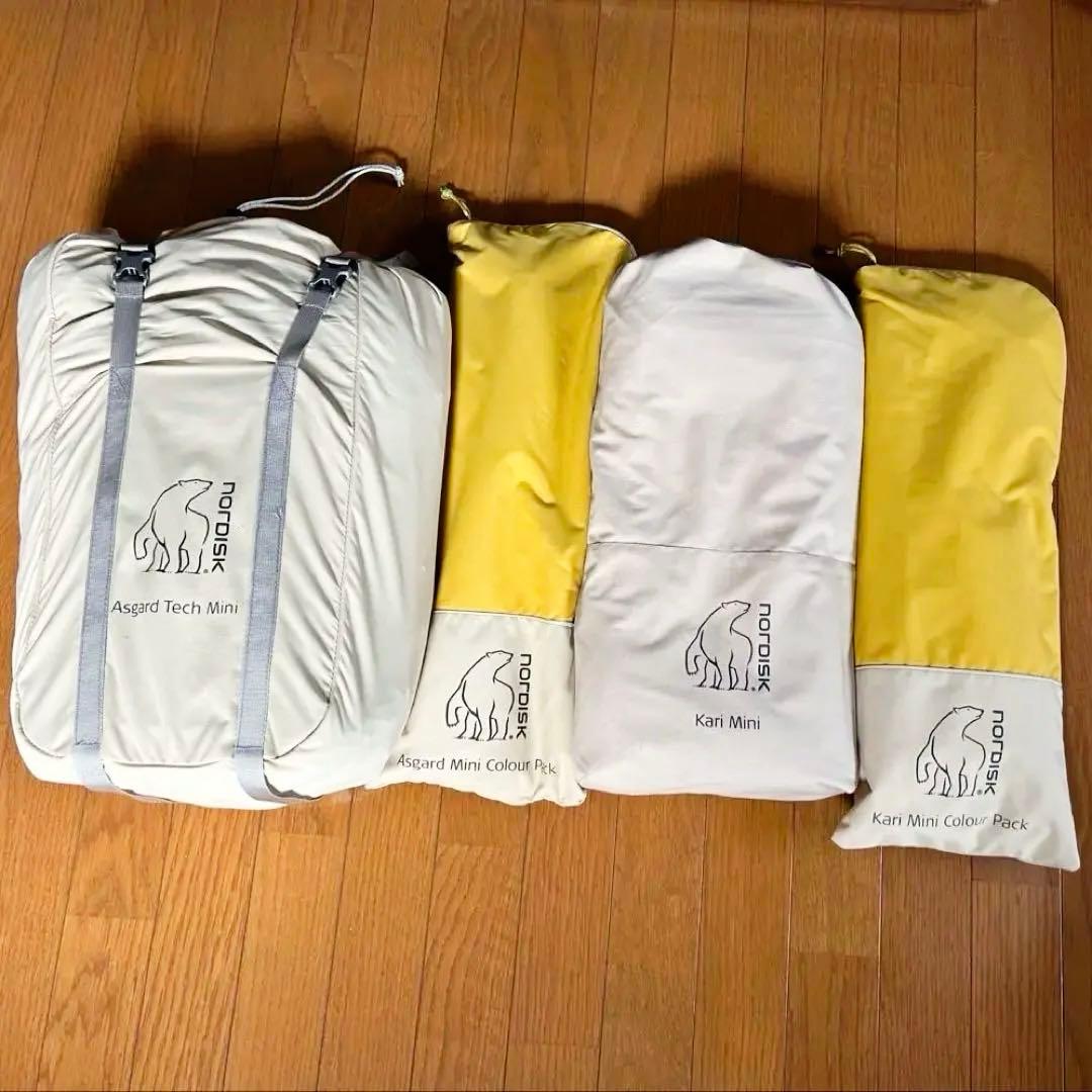 週末限定値下 アスガルドミニ ＋ タープのセット （付属ペグ未使用）