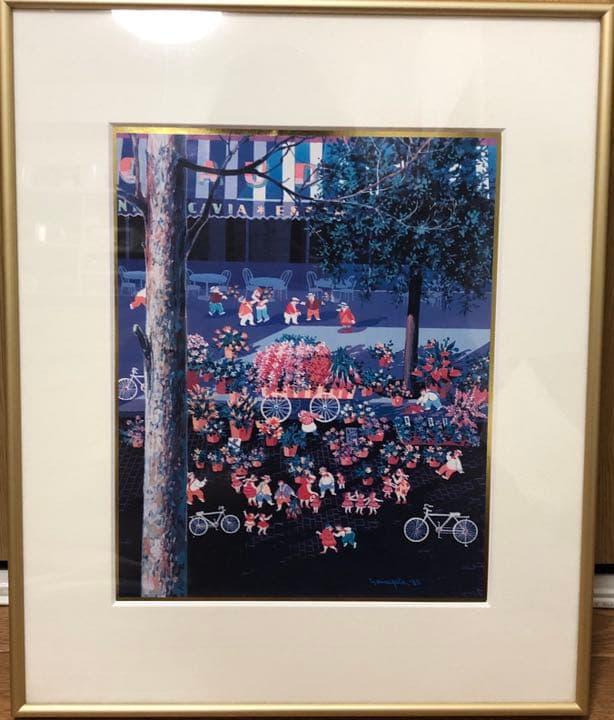 ヒロヤマガタ　絵画　ポスター