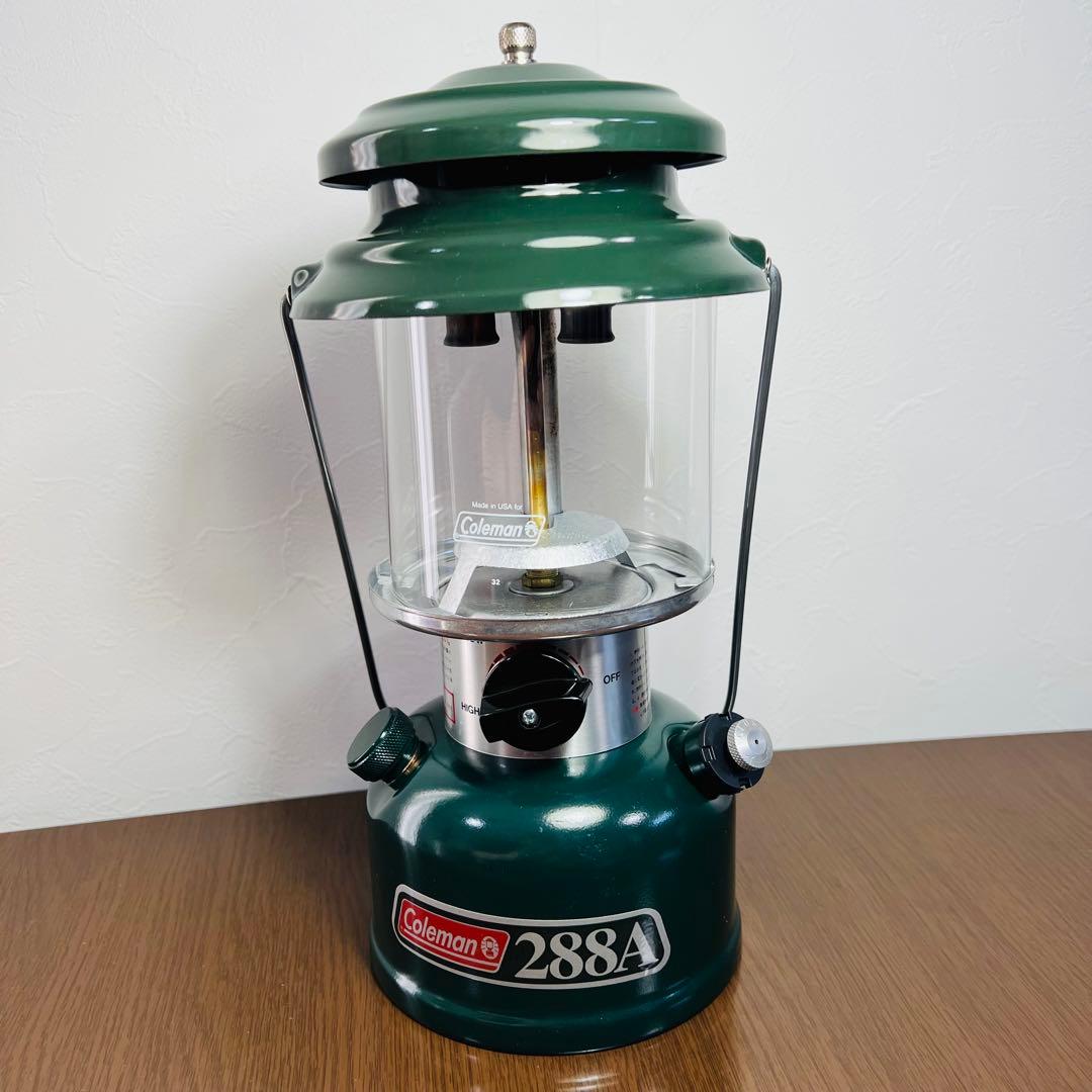 美品☆Coleman 288A ランタン グリーン 2001年製