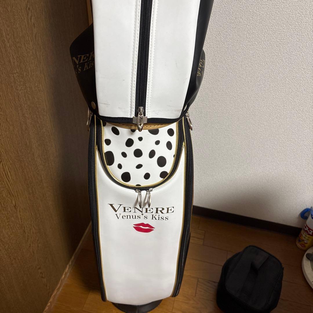 ゆさんVENERE ドット柄 ゴルフバッグ