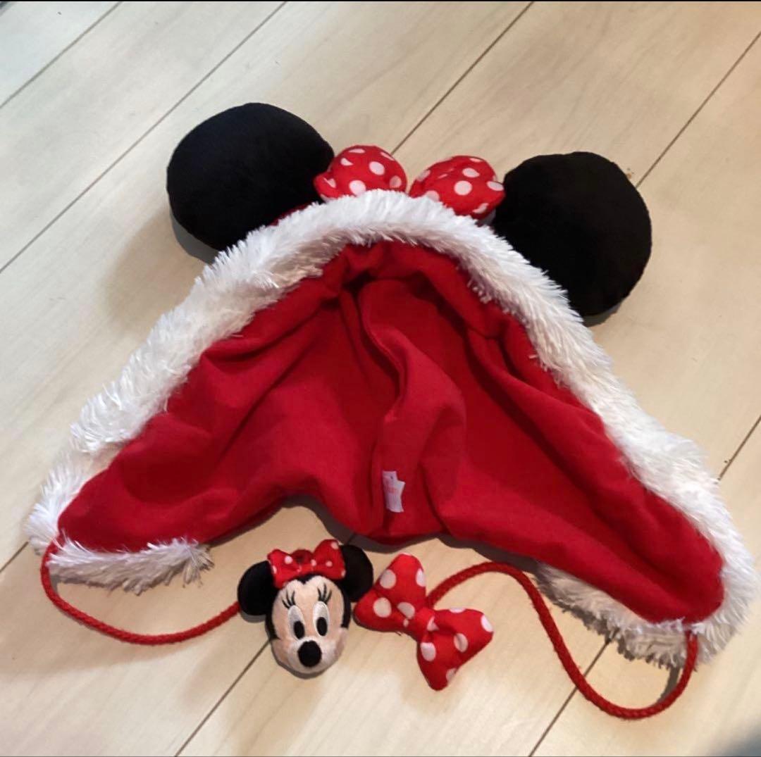 ミニーマウス ディズニーファンキャップクリスマス