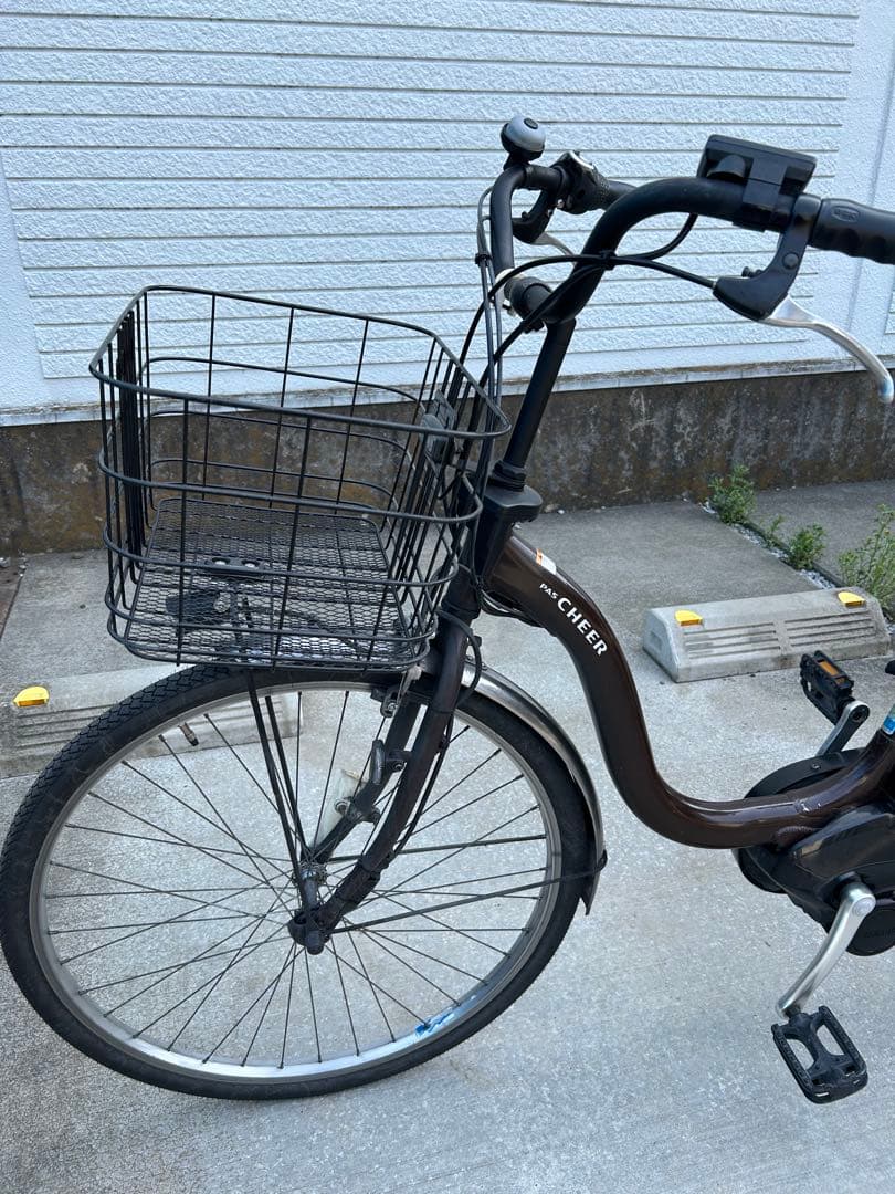 電動アシスト自転車 ブラウン シティタイプ　26型
