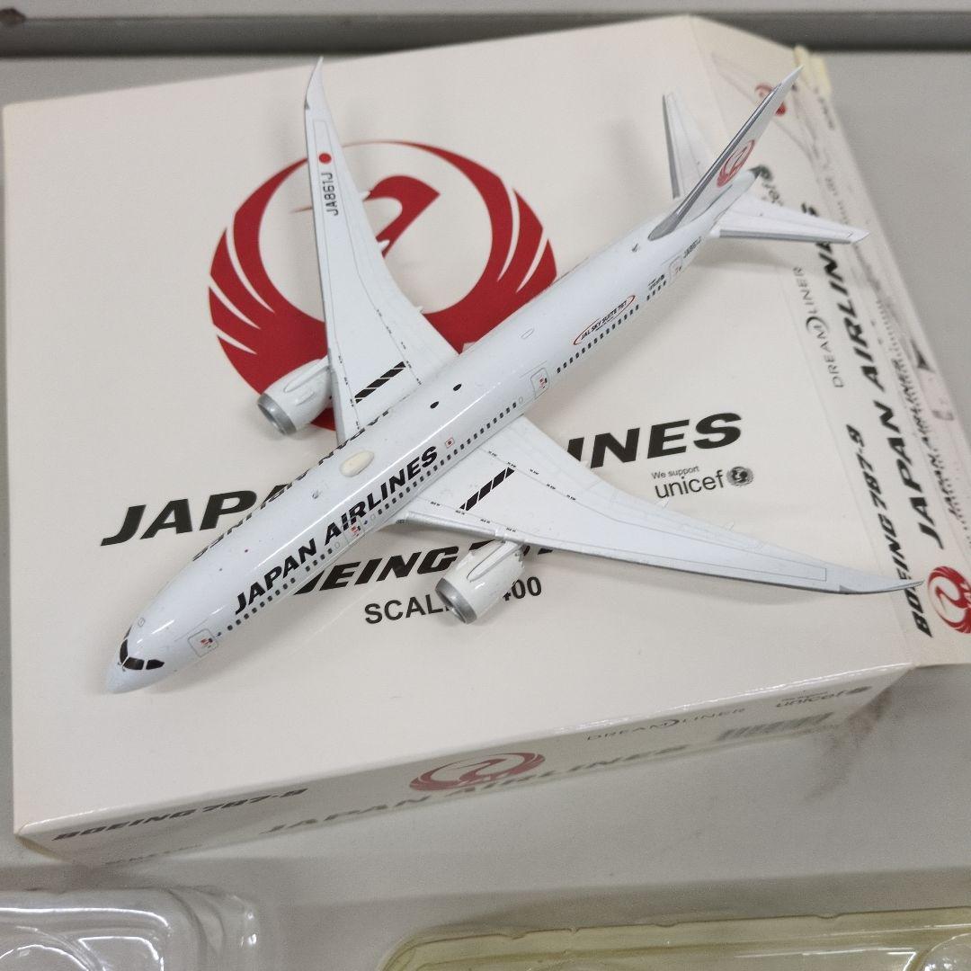 Ｍ08/02a0710☆JAL JA861J B787-9 1:400