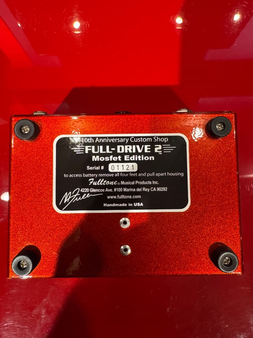 ギター Fulltone Full-Drive 2 10th Anniversary