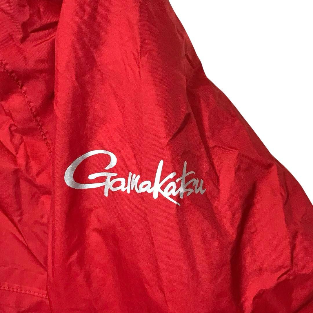 がまかつ　フィッシングレインスーツ　上下セット　ロゴ　ビッグサイズ　釣り　L