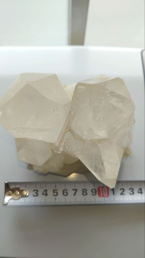 水晶　原石　虹入り