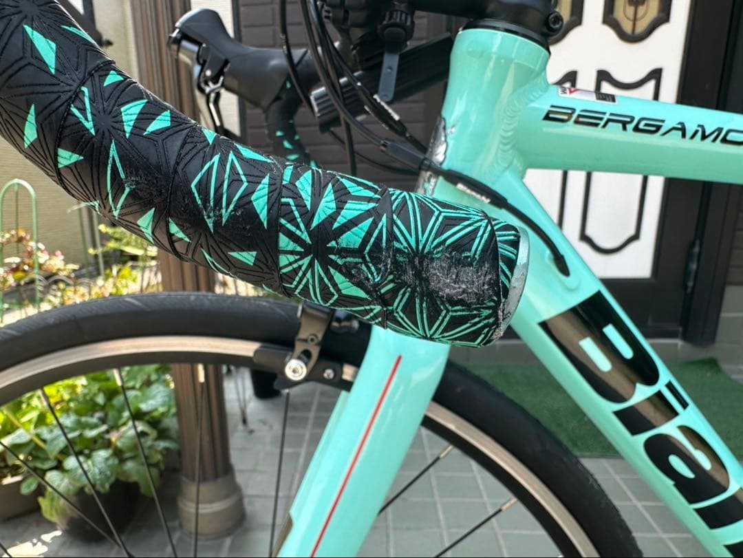 Bianchi ビアンキ　ベルガモ　完成車　チェレステ