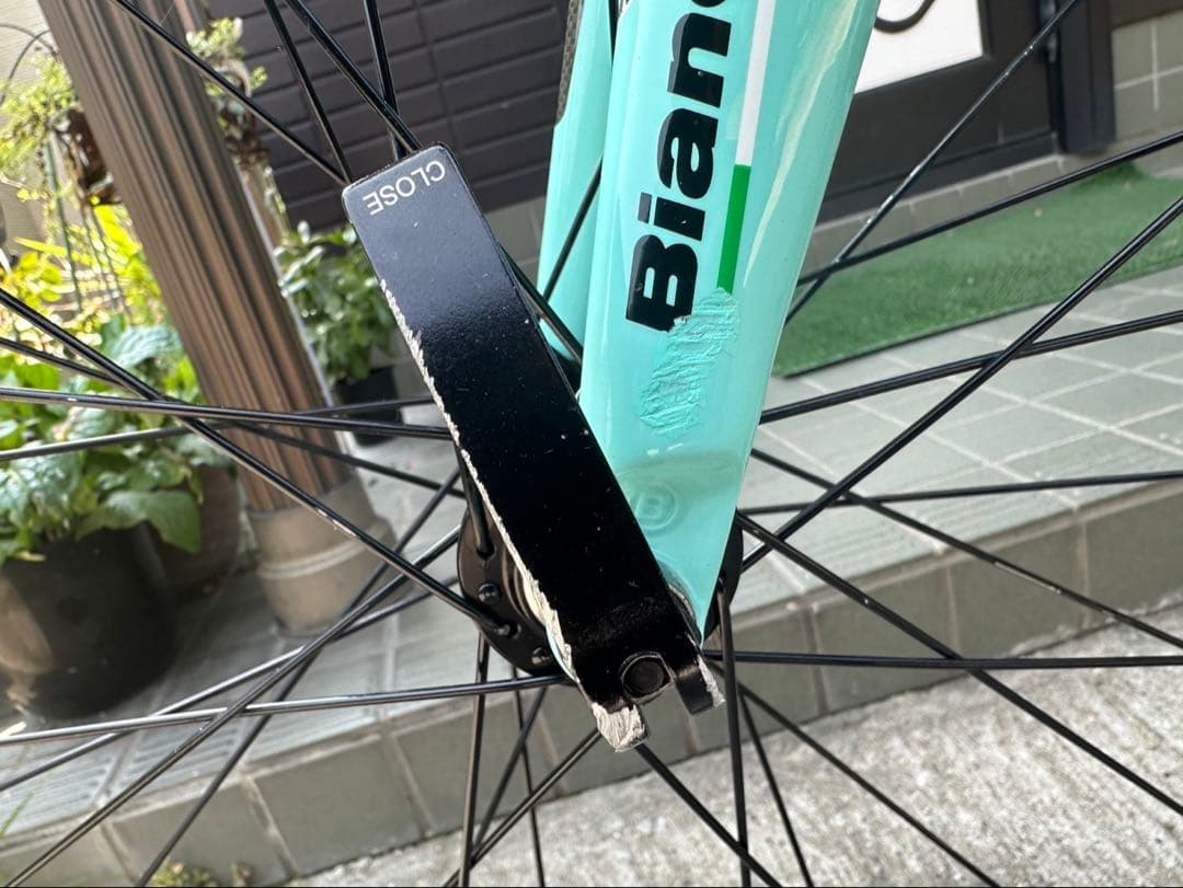 Bianchi ビアンキ　ベルガモ　完成車　チェレステ