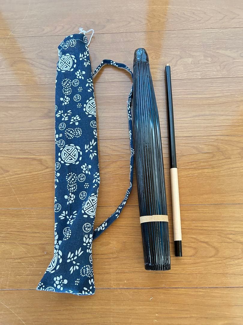 かえる「新品、未使用」貴重　2本継ぎ　和傘 継柄 踊り傘　絹傘