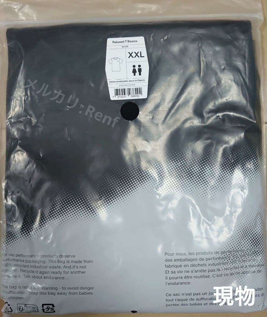 On × BEAMS コラボ Tシャツ XXL (unisex) 日本未入荷