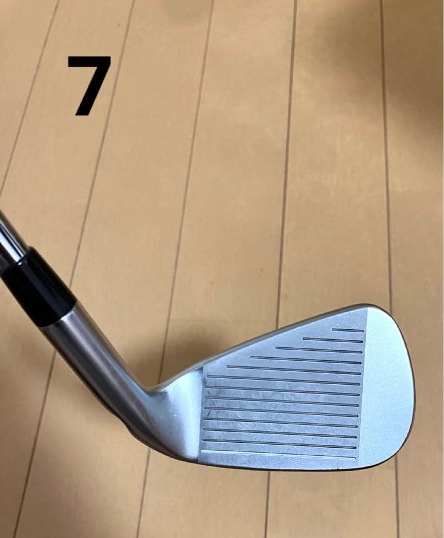 Ping i210レフティ 7-P 4本セット 黒ドット