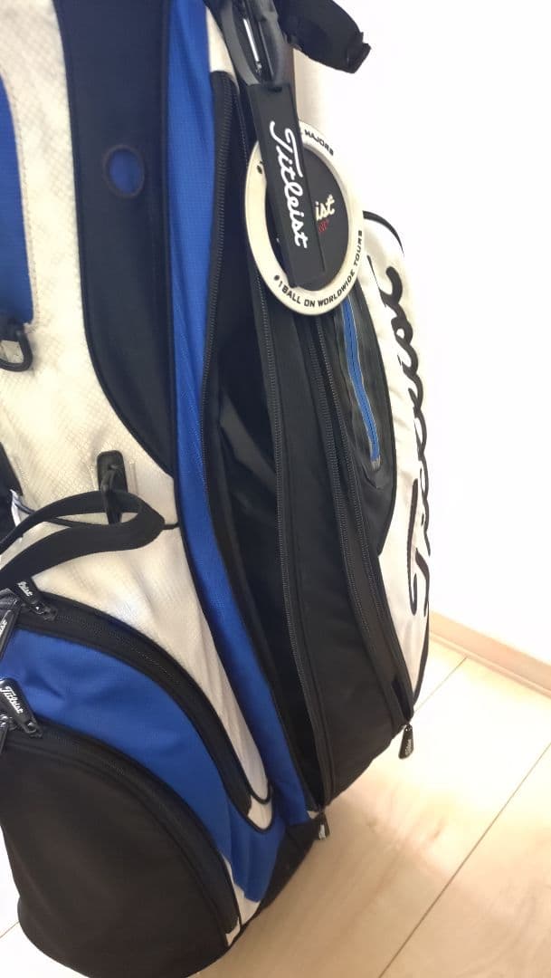 タイトリスト　Titleist スタンドゴルフバッグ 黒/青