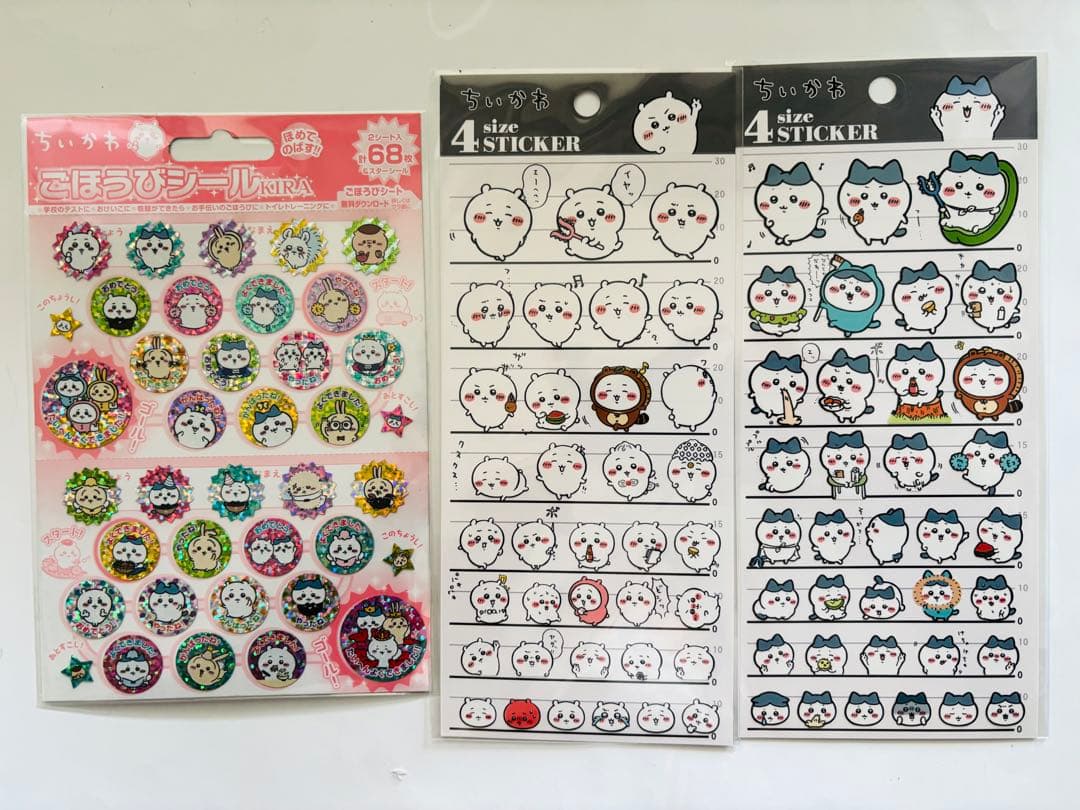 ちいかわシール ボンボンドロップ他 ハチワレうさぎ他 計9枚売り