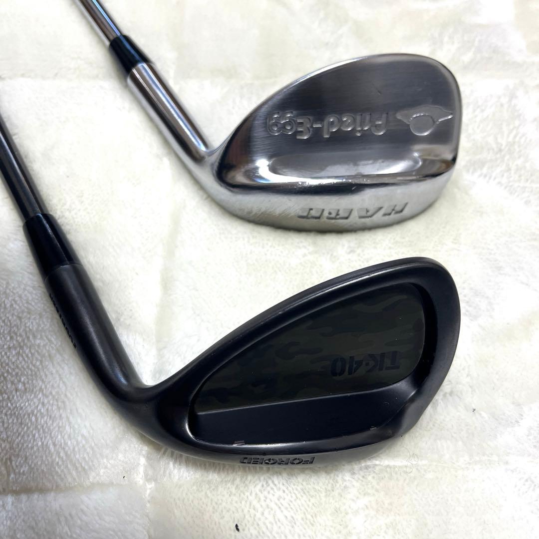 ウェッジ2本セット「TK-40 FORGED」他