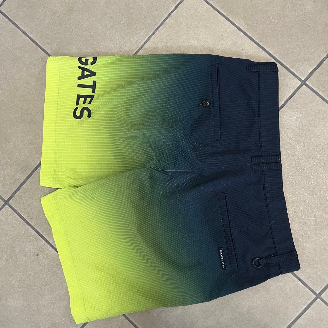 Pearly gates パーリーゲイツ　グラデーション　ハーフパンツ　メンズ