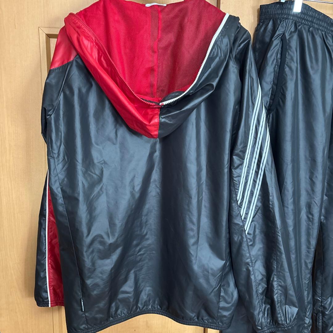 adidas professional ウインドブレーカー　セットアップ　O