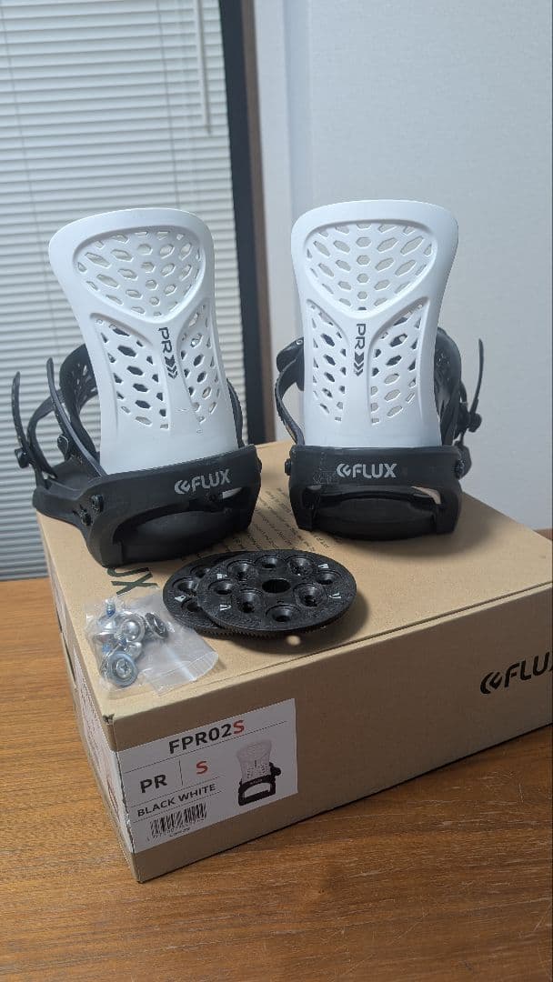 FLUX FPR02S ビンディング ブラック ホワイト S