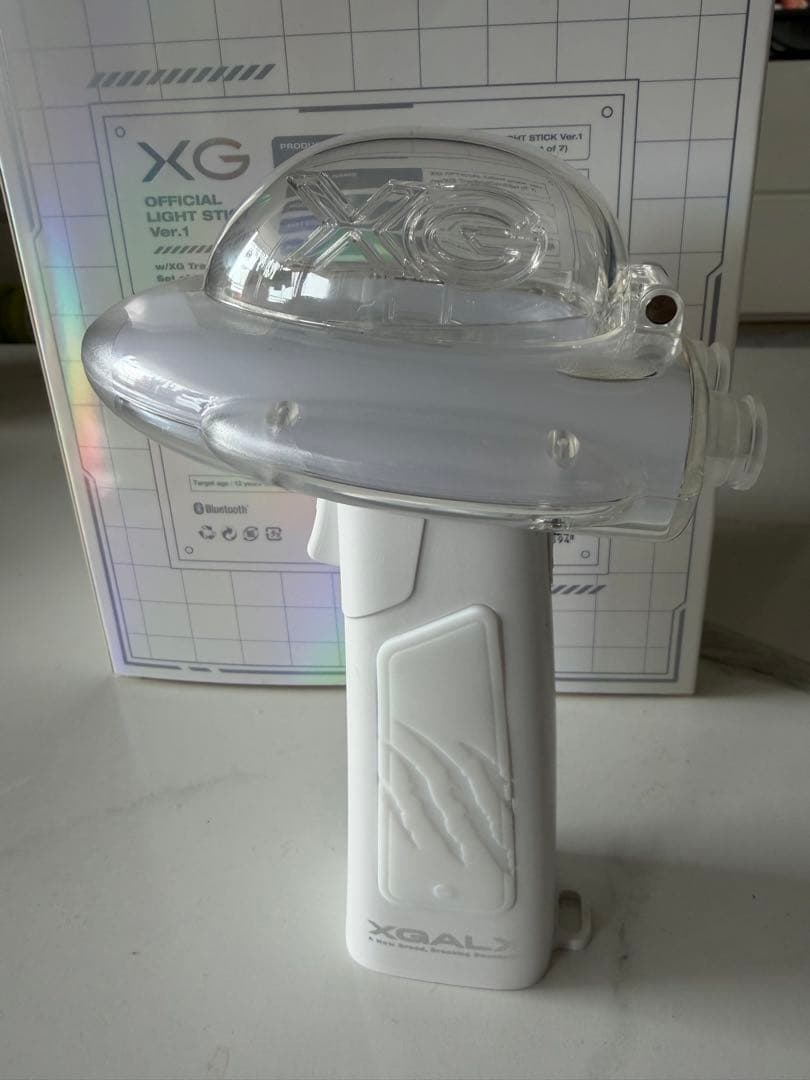 【美品】XG OFFICIAL LIGHT STICK Ver.1(トレカ7枚付