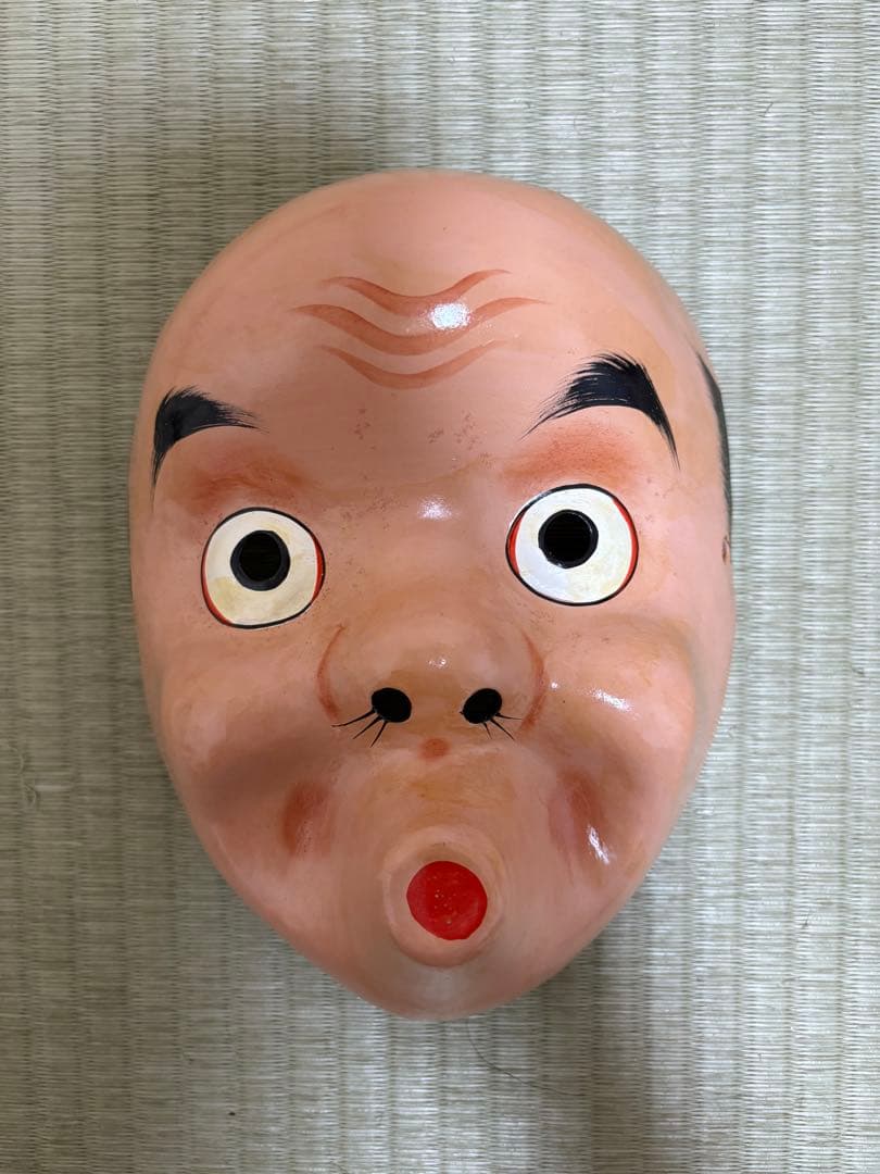 日本舞踊　くわえ面　3点セット