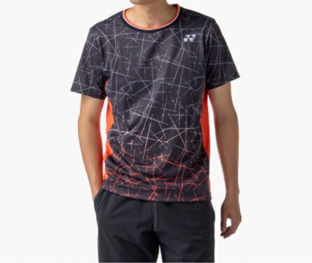 YONEX ユニ ゲームシャツ NTT東日本モデル ブラック 007 Ｏサイズ