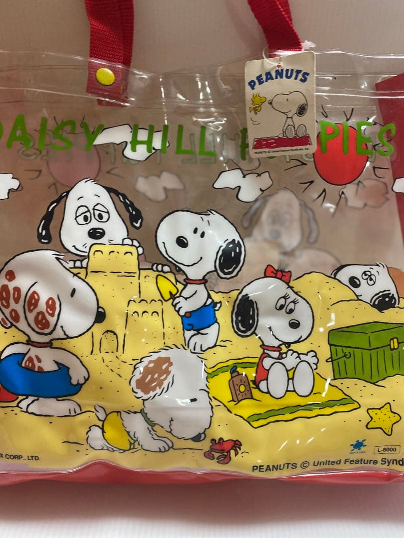 レトロ　タグ付　スヌーピー　Daisy Hill Puppies プールバッグ