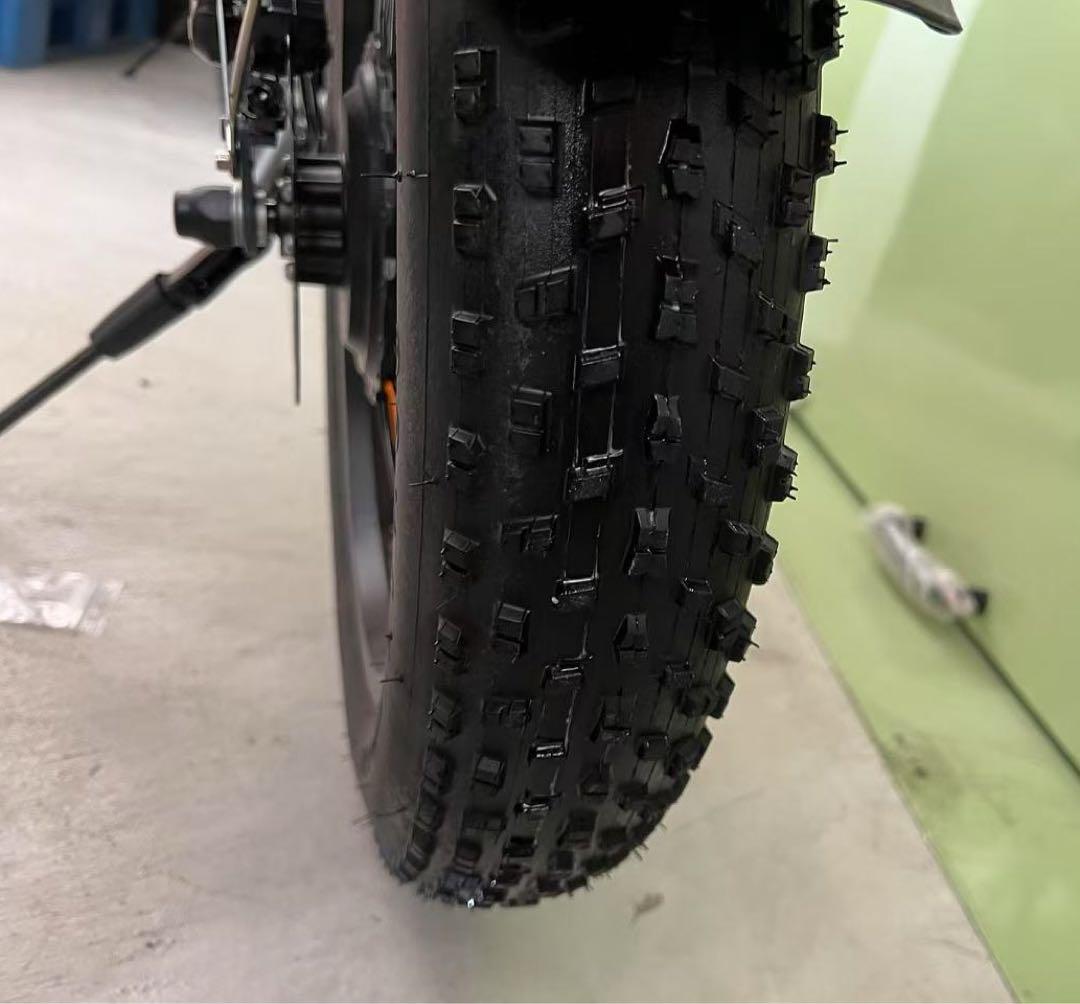 10 ファットバイク20インチ折り畳みビーチクルーザー自転車