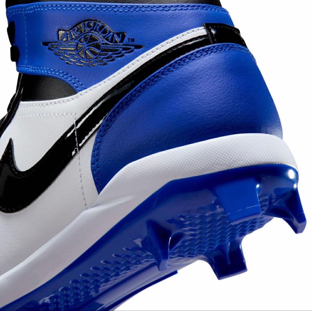 Nike スパイク AIR JORDAN 青/黒/白 ハイカット 26.5