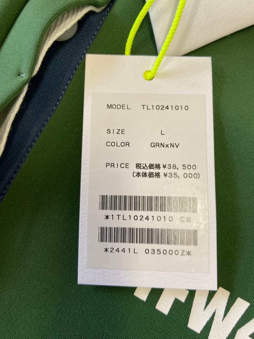 t*f様 新品正規品【TFW49/size L】ワンピース　長袖ポロシャツ　カッ