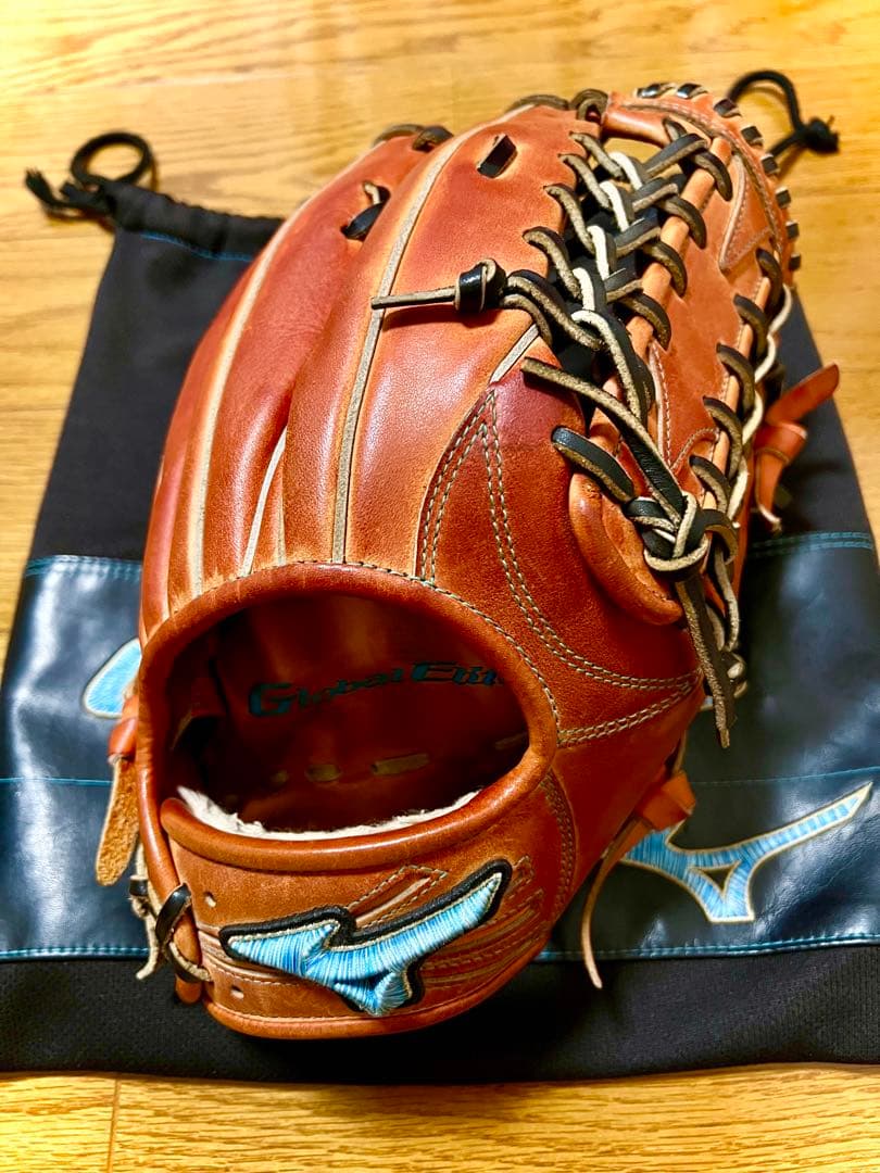 ミズノ限定軟式グラブグローバルエリートBAプレミアムモデル ダイバーシティブルー