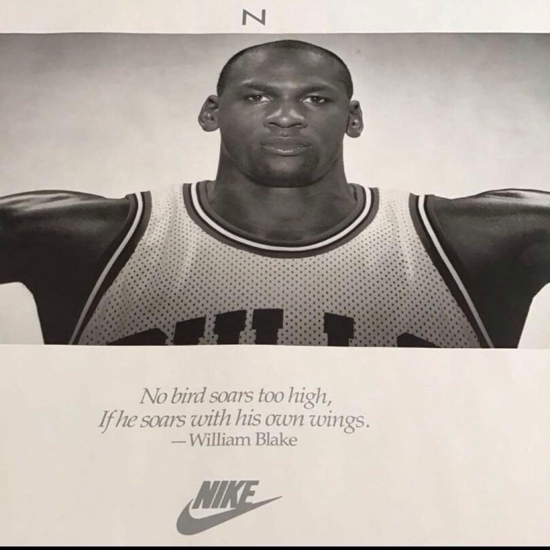 NIKE マイケル・ジョーダン ウィングス オリジナル初期大型 ポスター