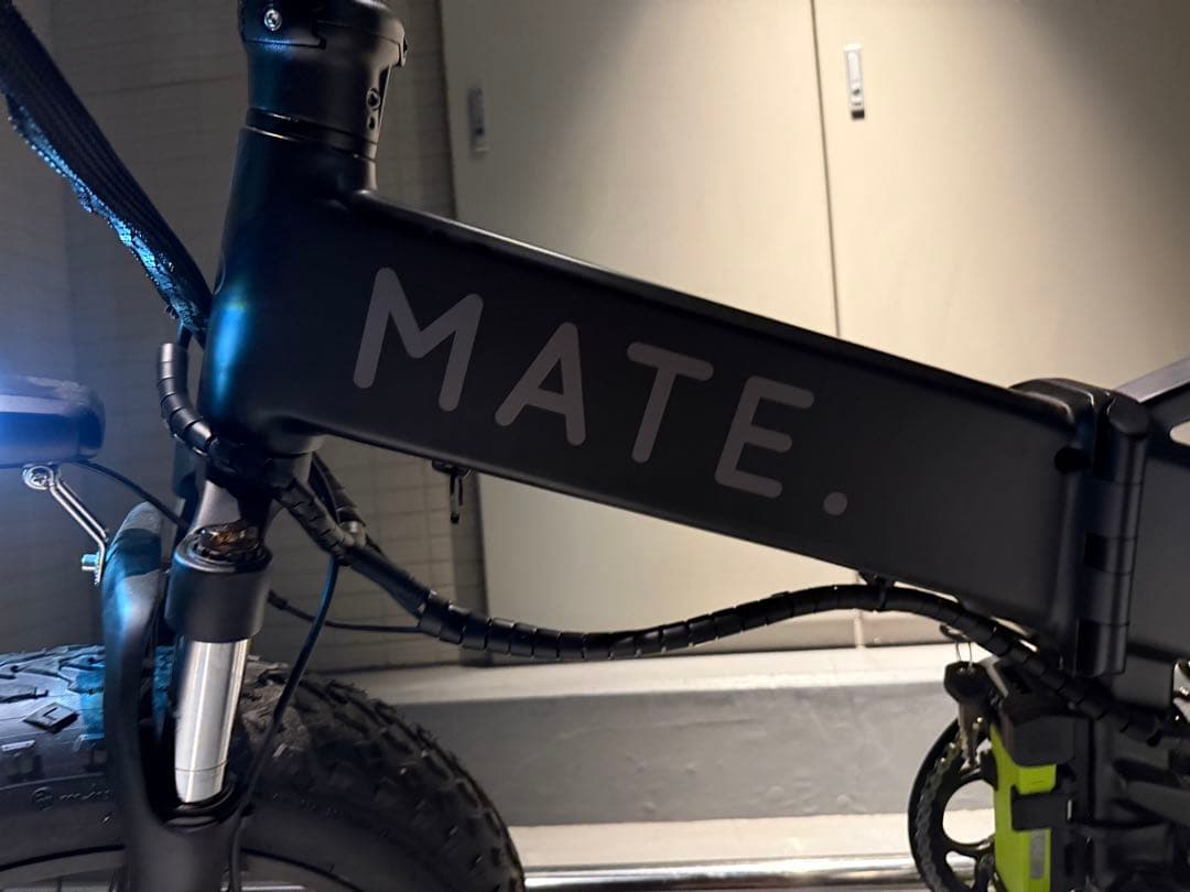 新品MATE BIKE MATE X Eバイク　メイトバイクブラックカラー
