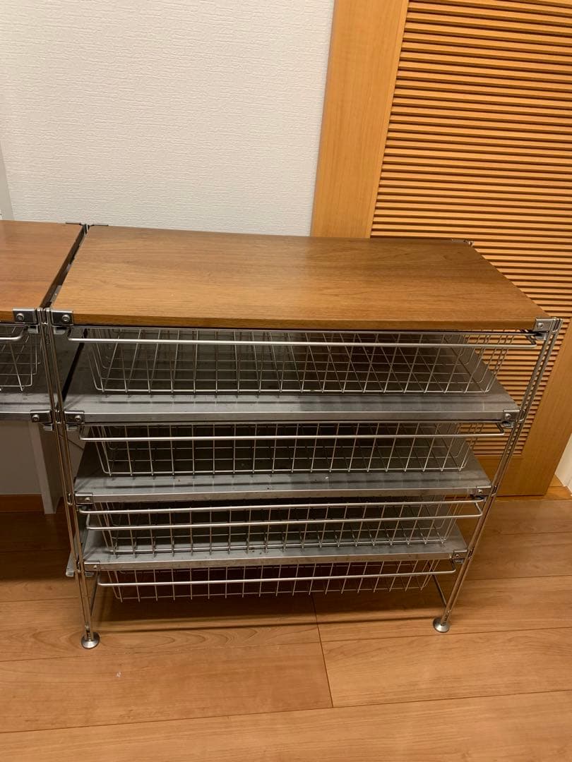 無印良品ステンレスユニットシェルフ