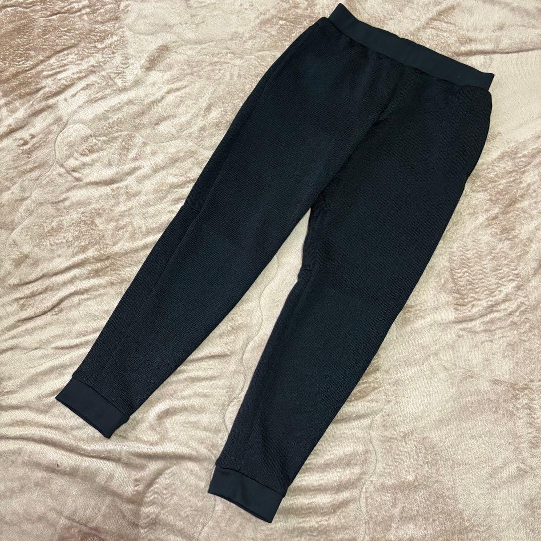 【極美品】アディダス PLSニットジャージセットアップ　メンズM 黒
