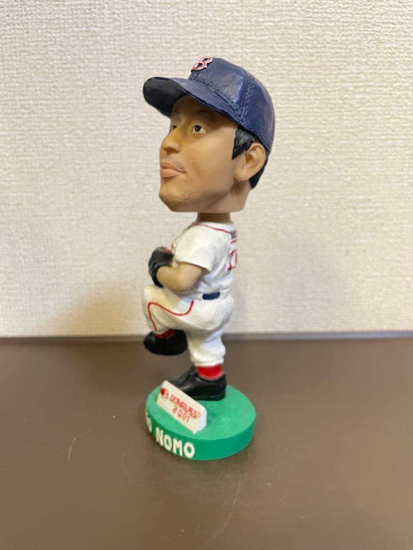 レア！野茂英雄レッドソックス　ドンラス 2000体限定ボブルヘッド 2001年製