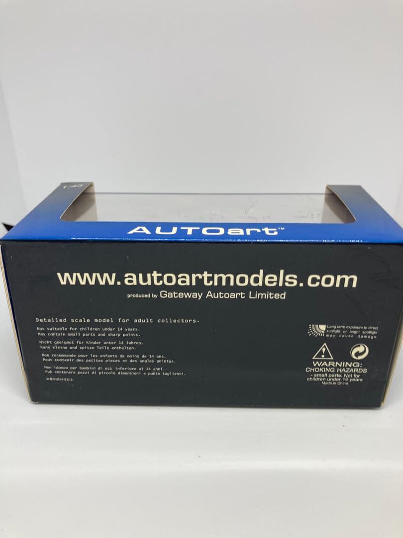 AUTOart ロータス エリーゼ 1/43 オレンジ　ミニカー