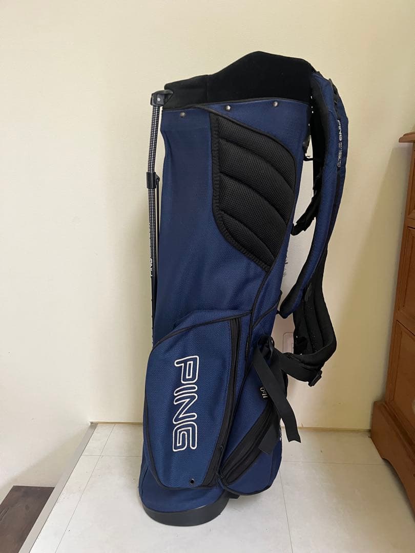 PING キャディバッグ スタンド型　ネイビー HOOFER VANTAGE