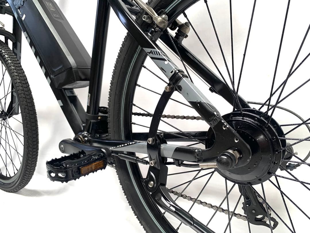 【即乘】送料無料 電動アシスト自転車 36V 7.8Ah 26インチ動作確認済