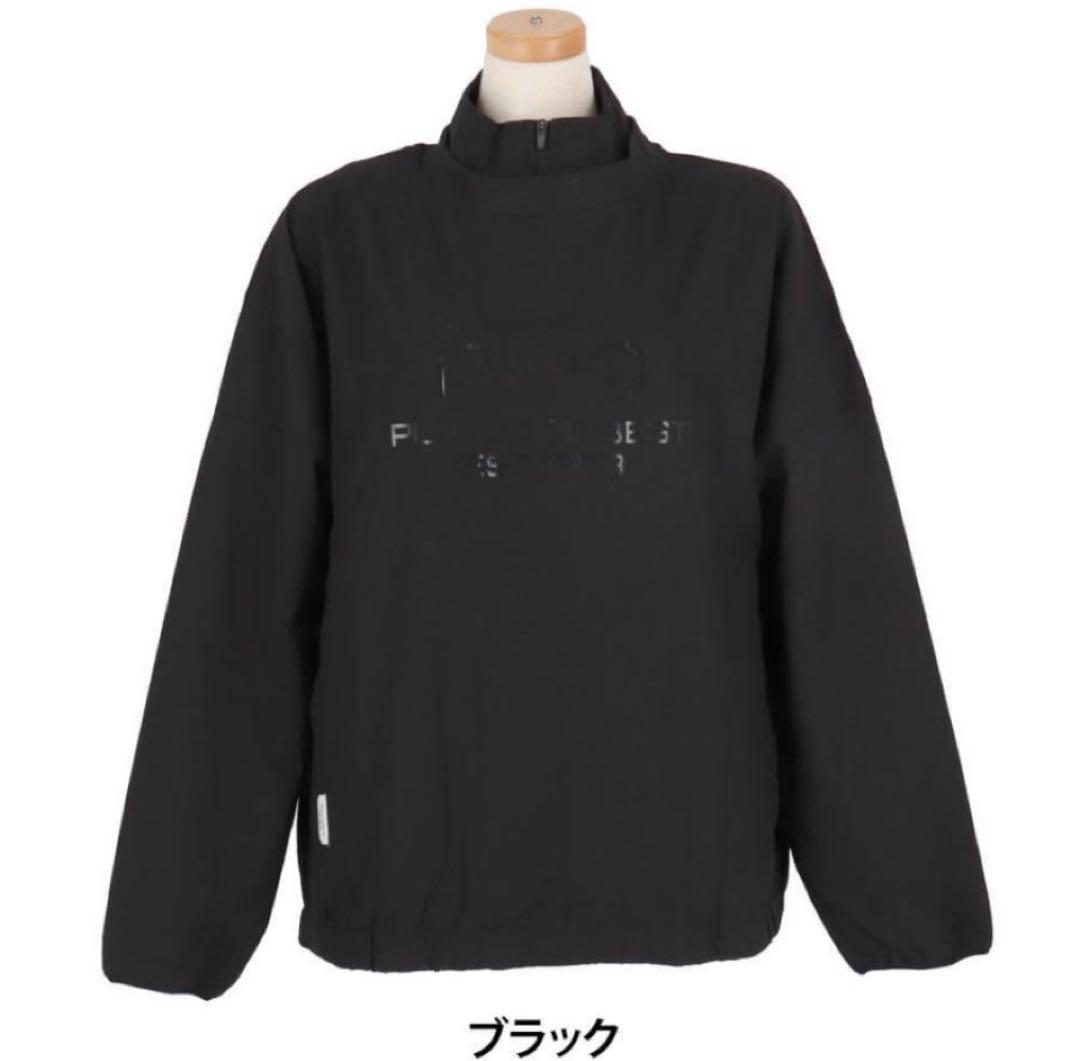 新品 ピンゴルフ レディース ロゴプリント リップストップ ツインブルゾン