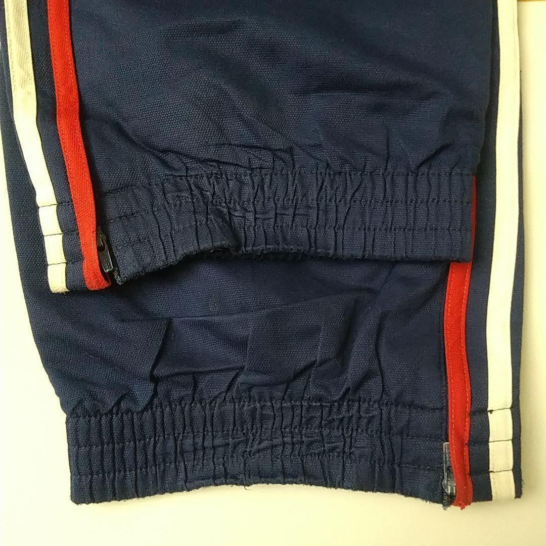 希少サイズ☆アディダス フランス代表 刺繍ロゴ エンブレム トラックパンツ